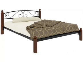 Кровать Вероника Lux чёрная в Увате - uvat.mebel-tymen.ru | фото