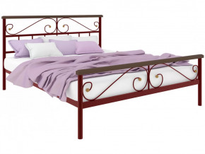 Кровать Эсмеральда Plus красная в Увате - uvat.mebel-tymen.ru | фото