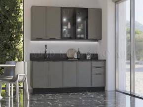 Кухня Николь 2,0/900м (Холст вулканический) в Увате - uvat.mebel-tymen.ru | фото