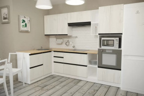 Кухонный гарнитур Амели мега прайм 1500х2700 мм в Увате - uvat.mebel-tymen.ru | фото