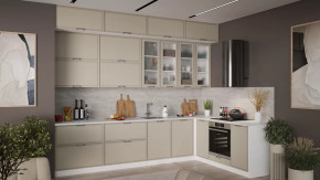 Кухонный гарнитур «Белладжио» №9 Белый, Софт панакота в Увате - uvat.mebel-tymen.ru | фото