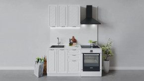 Кухонный гарнитур «Бьянка» длиной 100 см в Увате - uvat.mebel-tymen.ru | фото