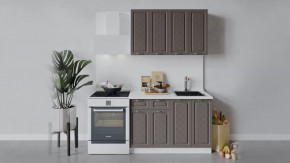 Кухонный гарнитур «Бьянка» длиной 120 см в Увате - uvat.mebel-tymen.ru | фото