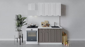 Кухонный гарнитур «Бьянка» длиной 120 см в Увате - uvat.mebel-tymen.ru | фото