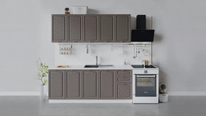 Кухонный гарнитур «Бьянка» длиной 200 см в Увате - uvat.mebel-tymen.ru | фото