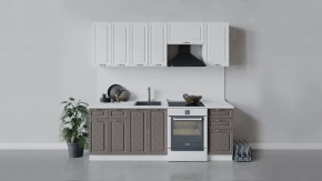 Кухонный гарнитур «Бьянка» длиной 220 см в Увате - uvat.mebel-tymen.ru | фото