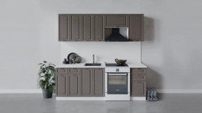 Кухонный гарнитур «Бьянка» длиной 220 см в Увате - uvat.mebel-tymen.ru | фото