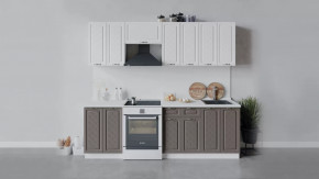 Кухонный гарнитур «Бьянка» длиной 240 см в Увате - uvat.mebel-tymen.ru | фото