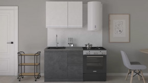 Кухонный гарнитур «Бронкс» длиной 100 см в Увате - uvat.mebel-tymen.ru | фото