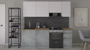 Кухонный гарнитур «Бронкс» длиной 220 см в Увате - uvat.mebel-tymen.ru | фото