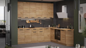 Кухонный гарнитур «Детройт» №14 Дуб Крафт золотой в Увате - uvat.mebel-tymen.ru | фото