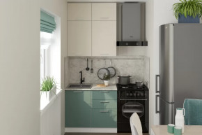 Кухонный гарнитур Глория мини 1000 мм в Увате - uvat.mebel-tymen.ru | фото