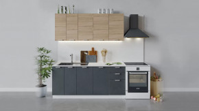 Кухонный гарнитур «Гранита» длиной 180 см в Увате - uvat.mebel-tymen.ru | фото