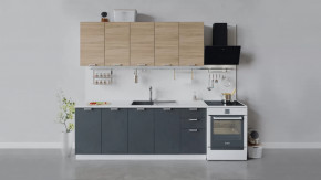 Кухонный гарнитур «Гранита» длиной 200 см в Увате - uvat.mebel-tymen.ru | фото