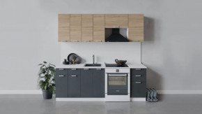 Кухонный гарнитур «Гранита» длиной 220 см в Увате - uvat.mebel-tymen.ru | фото