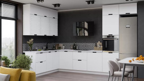 Кухонный гарнитур «Гренада» №1 Белый, Холст Белый в Увате - uvat.mebel-tymen.ru | фото