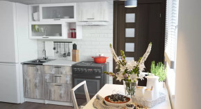 Кухонный гарнитур Инна экстра 1700 мм в Увате - uvat.mebel-tymen.ru | фото