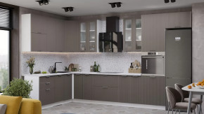 Кухонный гарнитур «Кимберли» №11 Белый, Муссон в Увате - uvat.mebel-tymen.ru | фото