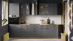 Кухонный гарнитур «Кимберли» №3 Дуб Крафт золотой, Муссон в Увате - uvat.mebel-tymen.ru | фото