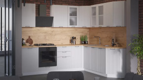 Кухонный гарнитур «Кимберли» №6 Белый, Сноу в Увате - uvat.mebel-tymen.ru | фото