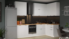 Кухонный гарнитур «Кимберли» №7 Белый, Сноу в Увате - uvat.mebel-tymen.ru | фото