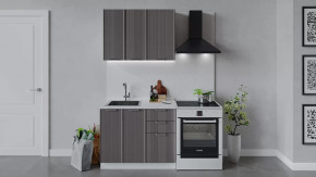 Кухонный гарнитур «Кимберли» длиной 100 см Белый, Муссон в Увате - uvat.mebel-tymen.ru | фото