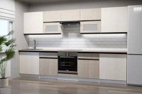 Кухонный гарнитур Кварц экстра 3000 мм в Увате - uvat.mebel-tymen.ru | фото