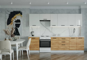 Кухонный гарнитур Лада-3000 столешница 38 мм в Увате - uvat.mebel-tymen.ru | фото