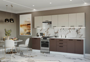 Кухонный гарнитур Латте-3000 столешница 26 мм в Увате - uvat.mebel-tymen.ru | фото