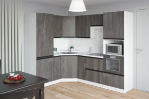 Кухонный гарнитур Ноктюрн оптима 1800х2400 мм в Увате - uvat.mebel-tymen.ru | фото