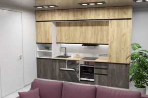 Кухонный гарнитур Сапфир экстра 3000 мм в Увате - uvat.mebel-tymen.ru | фото