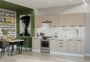 Кухонный гарнитур Шимо-3000 МДФ столешница 38 мм в Увате - uvat.mebel-tymen.ru | фото