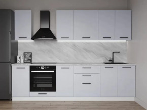 Кухонный гарнитур Смоки-2800 МДФ столешница 26 мм в Увате - uvat.mebel-tymen.ru | фото