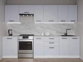 Кухонный гарнитур Смоки-3000 МДФ столешница 38 мм в Увате - uvat.mebel-tymen.ru | фото