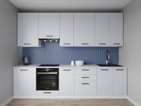 Кухонный гарнитур Смоки-3000 (верх 950мм) МДФ столешница 38 мм в Увате - uvat.mebel-tymen.ru | фото