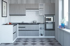 Кухонный гарнитур Сюита мега прайм 1500х2700 мм в Увате - uvat.mebel-tymen.ru | фото