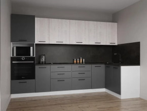 Кухонный гарнитур угловой Санторини-3200х1400 МДФ столешница 38 мм в Увате - uvat.mebel-tymen.ru | фото