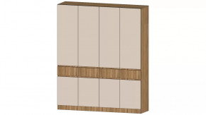 Ленора Шкаф 4х ств. Дуб вотан/Кашемир в Увате - uvat.mebel-tymen.ru | фото