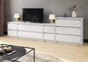 Модульная гостиная Айден Белое дерево в Увате - uvat.mebel-tymen.ru | фото