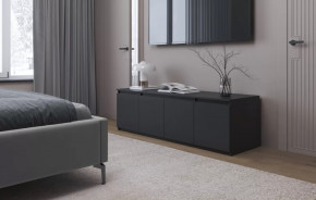 Модульная гостиная Берген Диамант серый в Увате - uvat.mebel-tymen.ru | фото