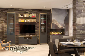 Модульная гостиная Грейс композиция-1 в Увате - uvat.mebel-tymen.ru | фото