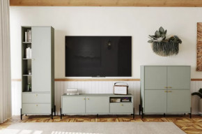 Модульная гостиная Нуар в Увате - uvat.mebel-tymen.ru | фото