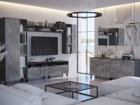 Модульная гостиная Оливия Мрамор Глянец в Увате - uvat.mebel-tymen.ru | фото