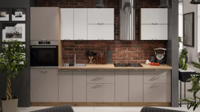 Модульная кухня «Габриэлла» Белый/Сноу/Муссон в Увате - uvat.mebel-tymen.ru | фото