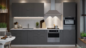 Модульная кухня «Габриэлла» Белый/Титан в Увате - uvat.mebel-tymen.ru | фото