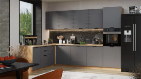 Модульная кухня «Гренада» Дуб Крафт золотой, Холст Вулкан в Увате - uvat.mebel-tymen.ru | фото