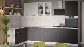 Модульная кухня «Кимберли» Белый, Сноу, Муссон в Увате - uvat.mebel-tymen.ru | фото