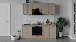 Модульная кухня «Лорас» Дуб крафт золотой/Холст латте в Увате - uvat.mebel-tymen.ru | фото