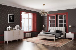 Модульная спальня Джали Персидский жемчуг/Лак Льняной в Увате - uvat.mebel-tymen.ru | фото