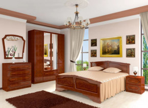 Модульная спальня Лакированный орех в Увате - uvat.mebel-tymen.ru | фото